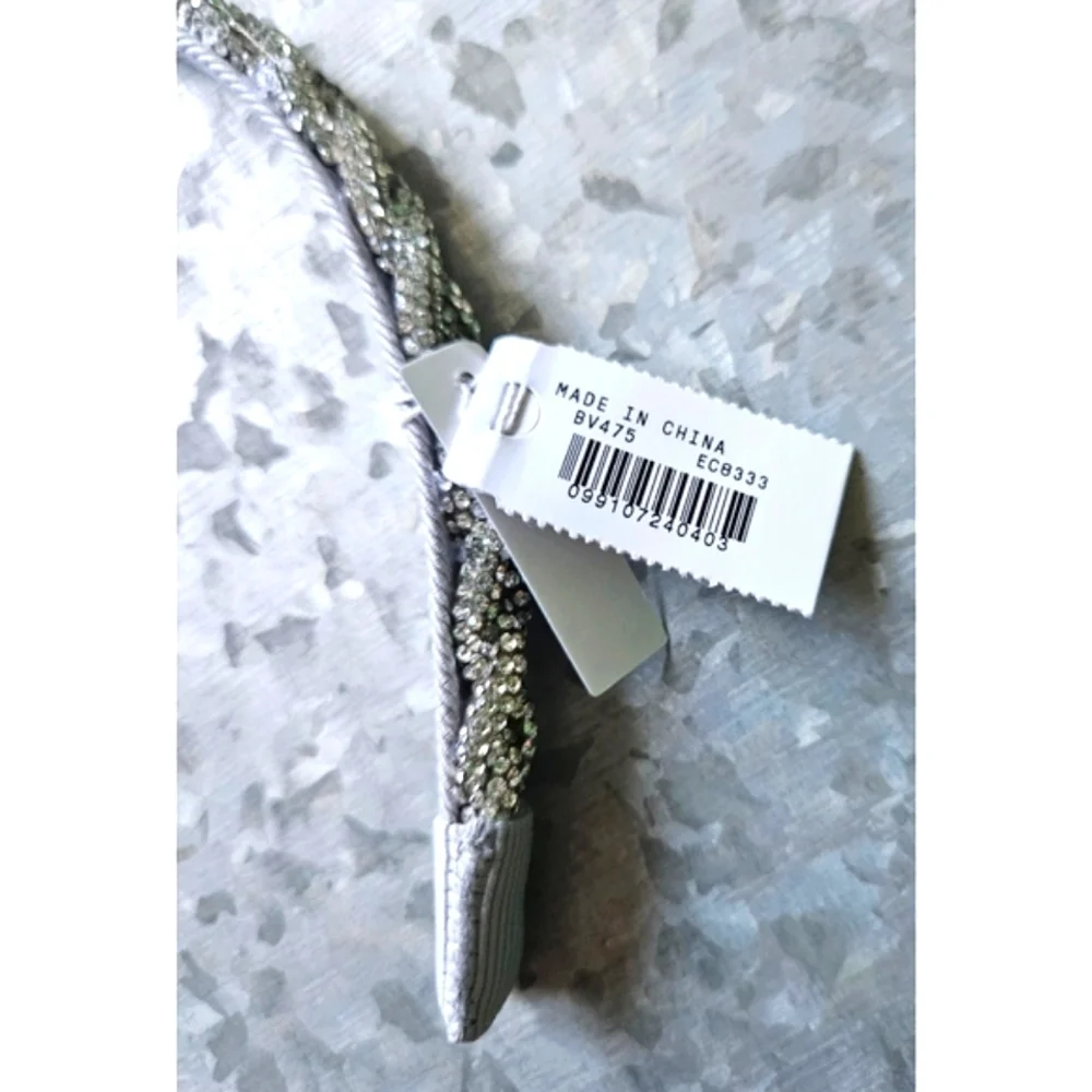 J.Crew Skinny braided crystal headband